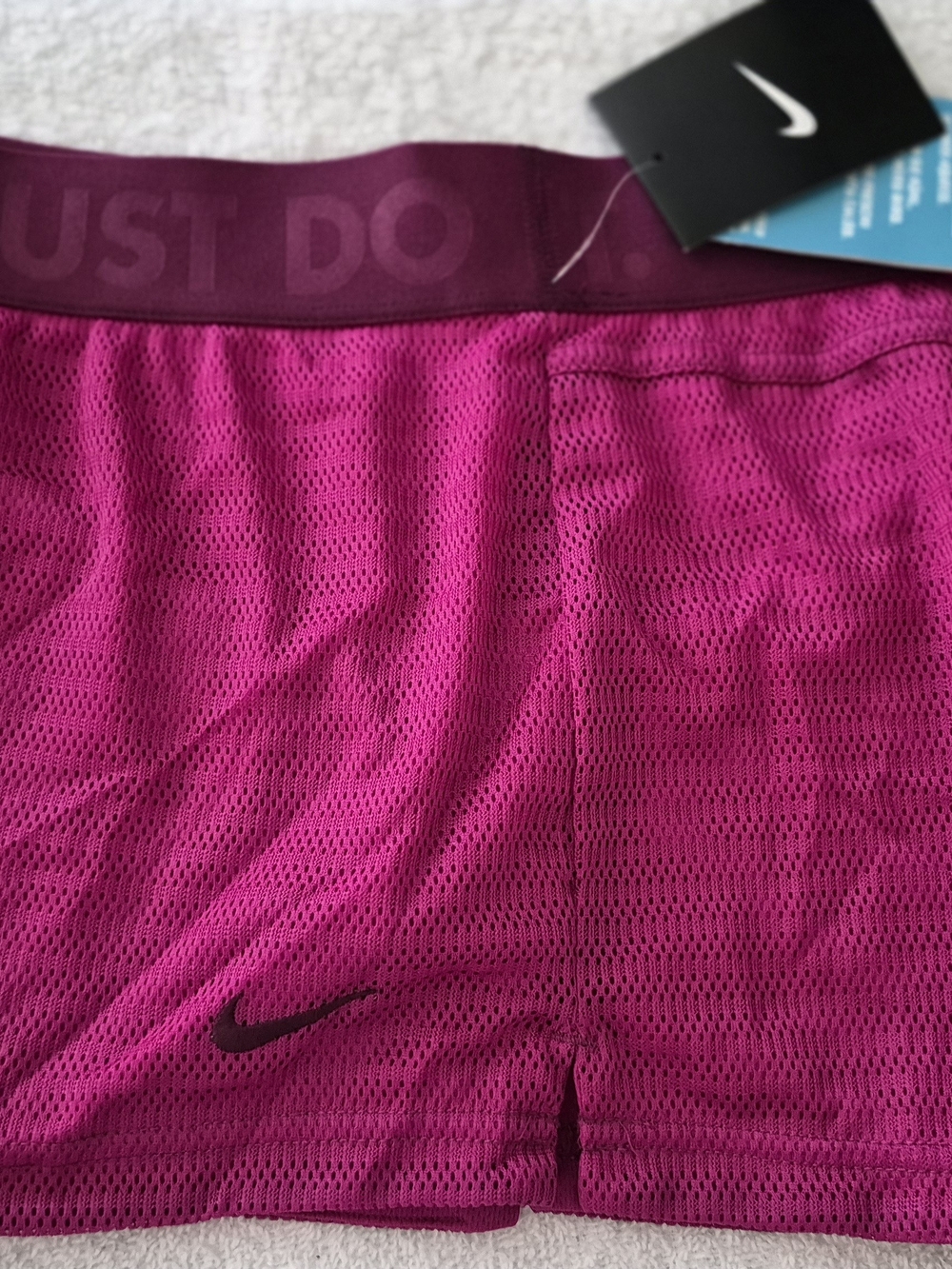 Nike Women's Pink Dri-FIT Mesh Running Shorts Sz M